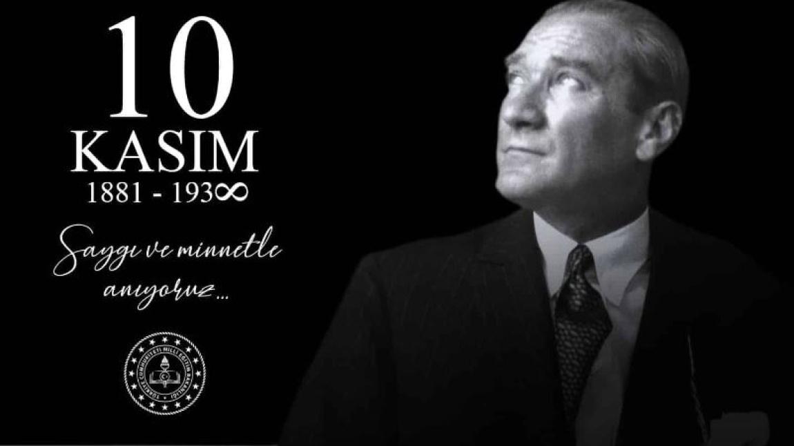10 Kasım Atatürk'ü Anma Töreni Yapıldı